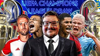 LIVE: UEFA CHAMPIONS LEAGUE GROUP STAGE DRAW REACTION