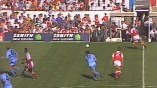 [91/92] Arsenal v Manchester City, Aug 31st 1991