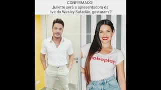 Confirmado Juliette será apresentadora da live de Wesley Safadão