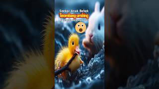 Cerita Kelinci dan Anak Bebek 🥰#status #story #animals #shorts #short #trending