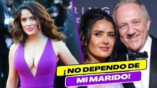 "¡Independencia total! 💰 Salma Hayek no depende de la fortuna de su esposo millonario 💪✨