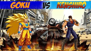 Mugen Goku vs Kenshiro EPIC BATTLE!