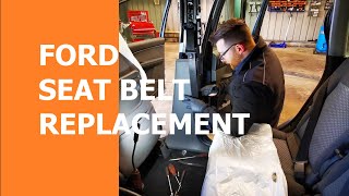 Ford Focus Seat Belt Replacement