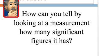 Significant Figures in Chemistry