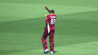 *Crowd View* WICKET - Wahab Riaz to Darren Sammy | CWC2015