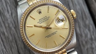 Rolex Oyster Perpetual Datejust 16013 - two-tone cal 3035 from 1981