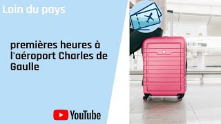 Mes premières heures à L' aéroport !!!!