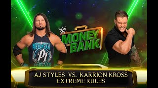 WWE 2K23 | Aj Styles vs Karrion Kross Extreme Rules | Money in The Bank 2023