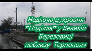 Розвалини цукровні у смт. Великій  Березовиц  поблизу  Тернополя