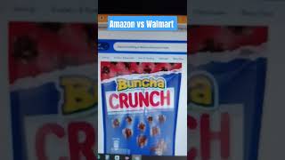 Amazon Find: Buncha CRUNCH | Walmart to Amazon #shorts  #amazon #walmart