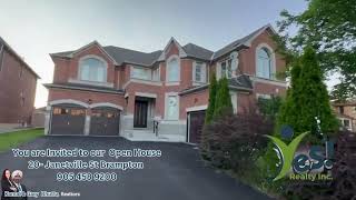 Stunning Open House in Castlemore, Brampton