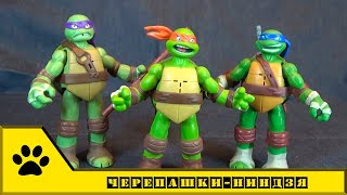 Nickelodeon TMNT. Playmates Toys - Черепашки-ниндзя со звуковыми эффектами