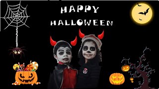 Happy Halloween Party for kids🎃  Celebration at home. Trick or treat family. Ideas in India