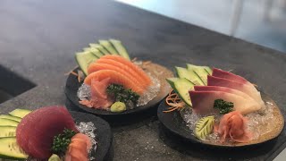 MIX SUSHI ROLLS NIGIRI AND SASHIMI