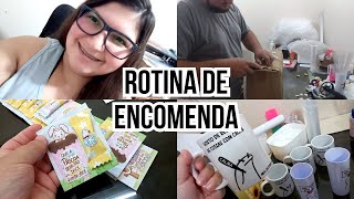 ROTINA DE ENCOMENDA - COMPRAMOS EQUIPAMENTOS NOVOS PARA O CANAL - COMEÇAMOS OS PEDIDOS DE PÁSCOA