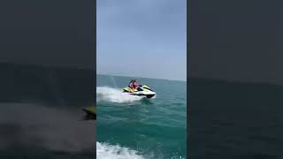 When your friend rides a jetski for the 1st time🫢🤣#shorts #dubai #dubai #share