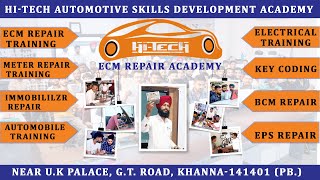 ECM RepairTraining, Mechanical Training, Electrical, KeyRepair | Car Services#ecmrepairtrainingindia