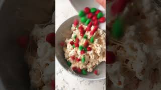 #Christmas Inspired Marshmallow Popcorn Balls Recipe #shorts