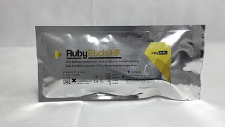 Kit Ácido Fluorhídrico RubyEtch HF 10% + Silano Incidental #LAB4132