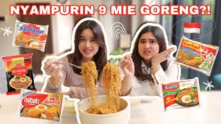 CAMPURIN SEMUA JENIS MIE GORENG INDONESIA!! MICIN BANGET?? | Aurelliaurel