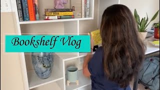 BOOKSHELF TOUR 2022 📚 Organizing books, plants and book haul & more