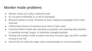 SF19US - 32 Kismet & wireless security 101 (Mike Kershaw)