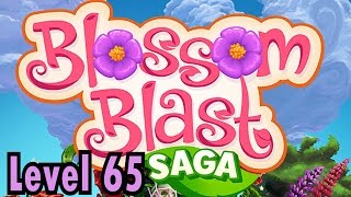 Blossom Blast Saga - Level 65 no boosters (1080p HD) - Gameplay and walktrough