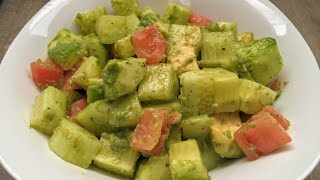 weight loss salad recipes | avocado cucumber salad | garden salad |cucumber salad| fresh salad|salad