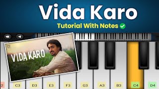 Vida Karo | Amar Singh Chamkila | Easy Piano Tutorial With Notes