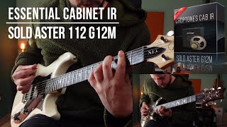 Cabinet IR | Soldier AS112 G12M | Essential Pack Demo (Soldano Astro 20 1x12 Celestion G12M)