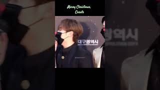 Jingle Bell Remix by Seungkwan and Mingyu ft Dokyeom #seventeen #세븐틴 #supercarat #shorts