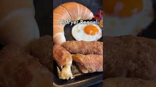 Airfryer reggeli, sült virsli extrával! #airfryer #sültvirsli #asmr