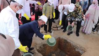 Peresmian Gedung dan Peletakan Batu Pertama Masjid Al Mussanif Kampus IV UIN Sumut di Tuntungan