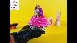 Cup Cake Unicorn Silicone mold Oh Sweet Art