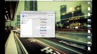 Mac OS X Mountain Lion - Enable Twitter Integration