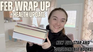 February 2024 Reading Wrap Up + Health Update || I finally read Crescent City!!!