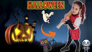 PEGANDO DOCES NO HALLOWEEN!!! PARTE 2 LIVIA MACHADO