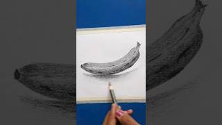 How to draw Banana  #shortsfeed #sketching #shorts #art