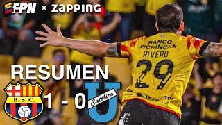 ¡VICTORIA IMPORTANTE : BARCELONA SC SUPERÓ 1-0 A UNIVERSIDAD CATÓLICA!