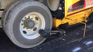 1750-C In-Wheel Hitch Hooking up to Chassis