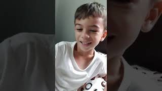 5 years old German, speaking Ilonggo dialect  #shorts #filipino #german