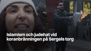 Islamism och judehat vid koranbränning