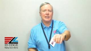 Black DTACH Lanyard with Break-Away | ID Badges | ID Printer Systems