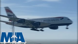 Awesome plane spotting at Miami International Airport