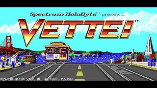 Vette! 1989 Gameplay | Lamborghini | Bay Bridge |