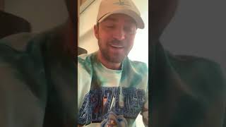 Justin Timberlake in Instagram live