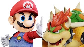 Mario vs Bowser in Super Smash Bros Brawl (Remaster)