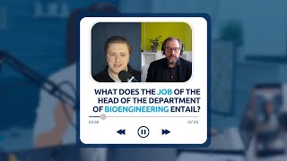 What does your job entail as Head of the department?