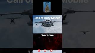 Warzone vs Call of Duty Mobile Plane Intro | #cod #warzone