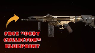 Vanguard: FREE DEBT COLLECTOR BLUEPRINT FOR STG44 + HOW TO GET + GAMEPLAY